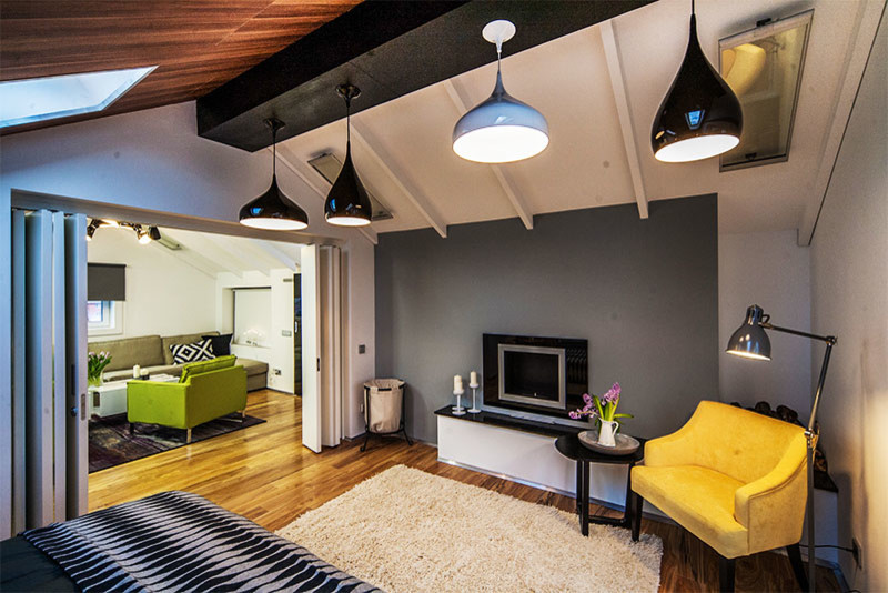 Скандинавская мансарда