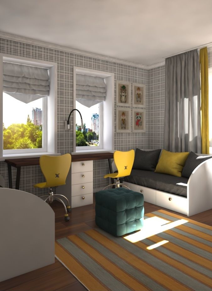 переделка детской