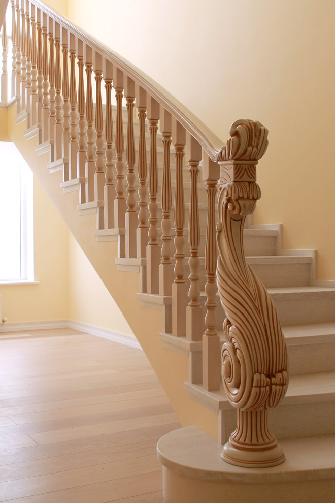 Лестница с прямыми маршами и поворотной площадкой