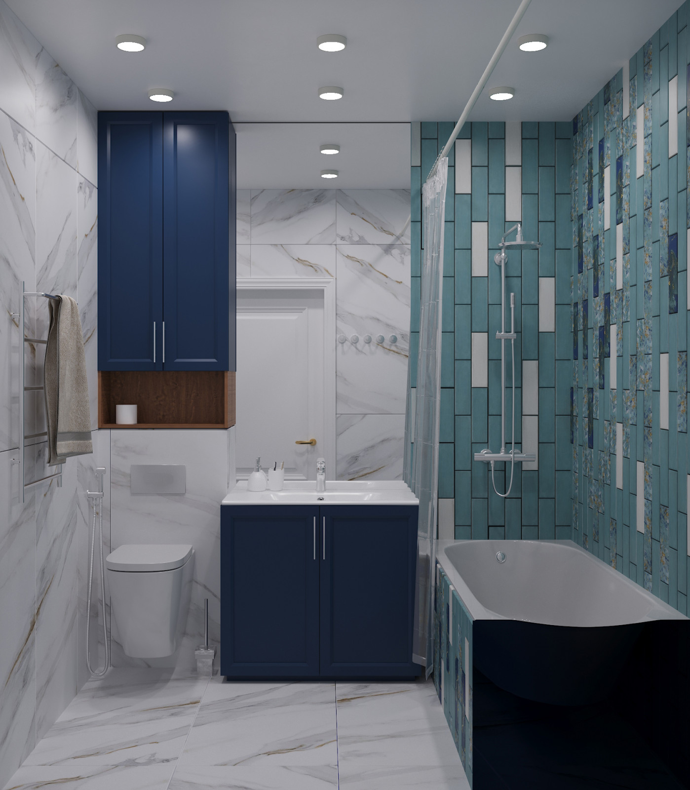 Воздушная неоклассика. Квартира, город Таганрог