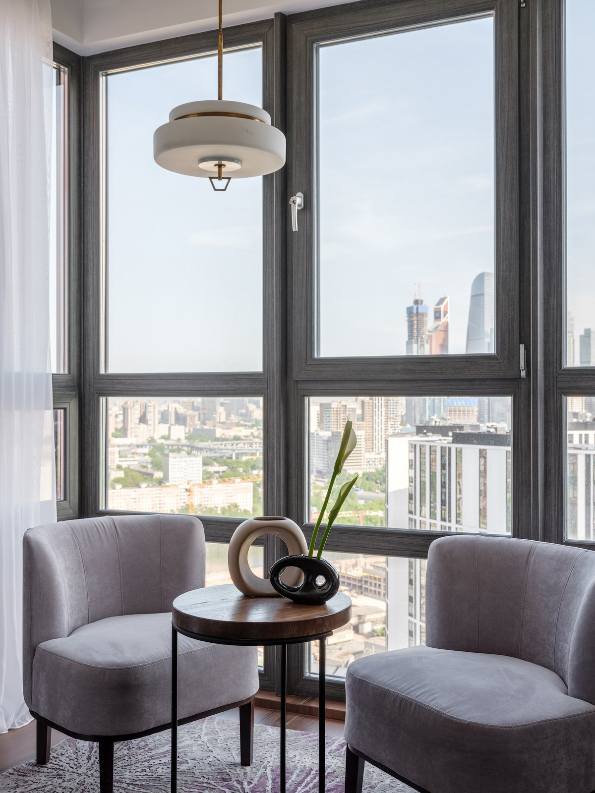 Квартира с видом на Москва-сити