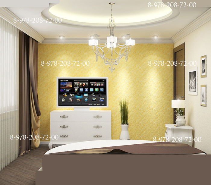 Спальня - Круглая кровать