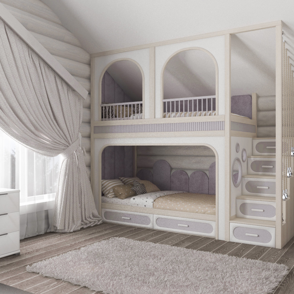 Проект загородного дома из сруба