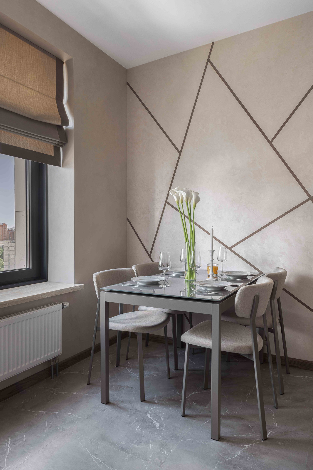 Дизайн и ремонт квартиры на улице Эльдара Рязанова — Девичья квартира