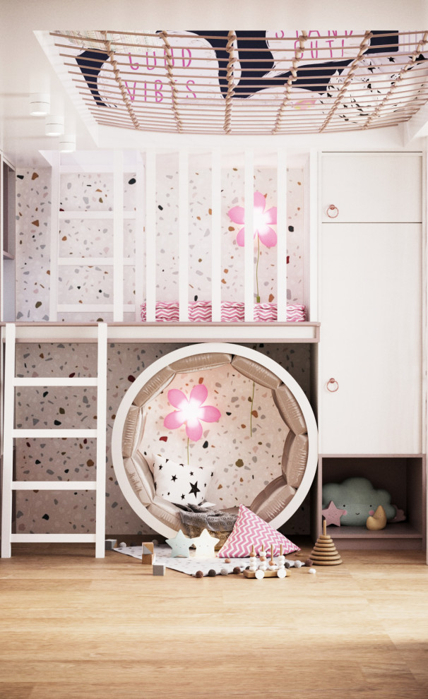 Интерьер квартиры для молодой семьи с тремя детьми