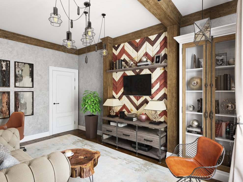 Обложка проекта: Дом под Звенигородом