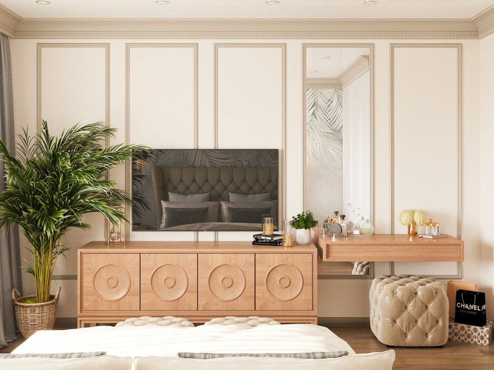 Обложка проекта: Спальня с фреской