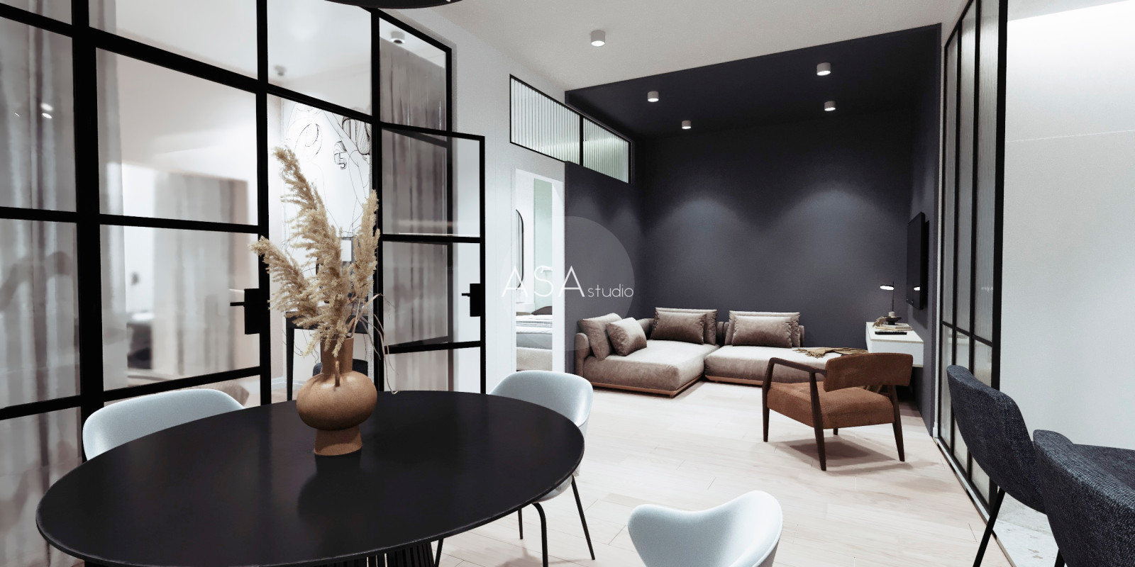 Проект квартиры 96 кв.м. ЖК Акватория