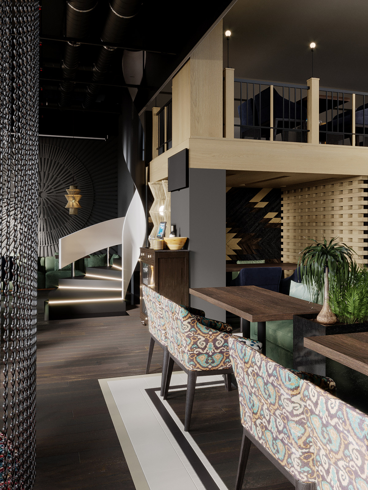 Вид на лестницу