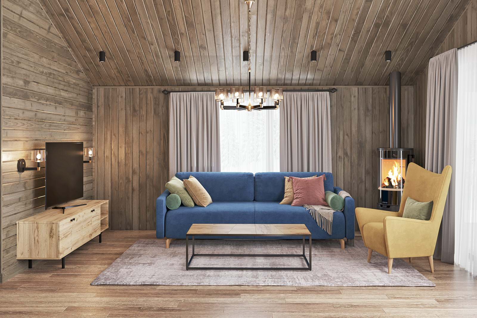 Дизайн интерьера частного дома.