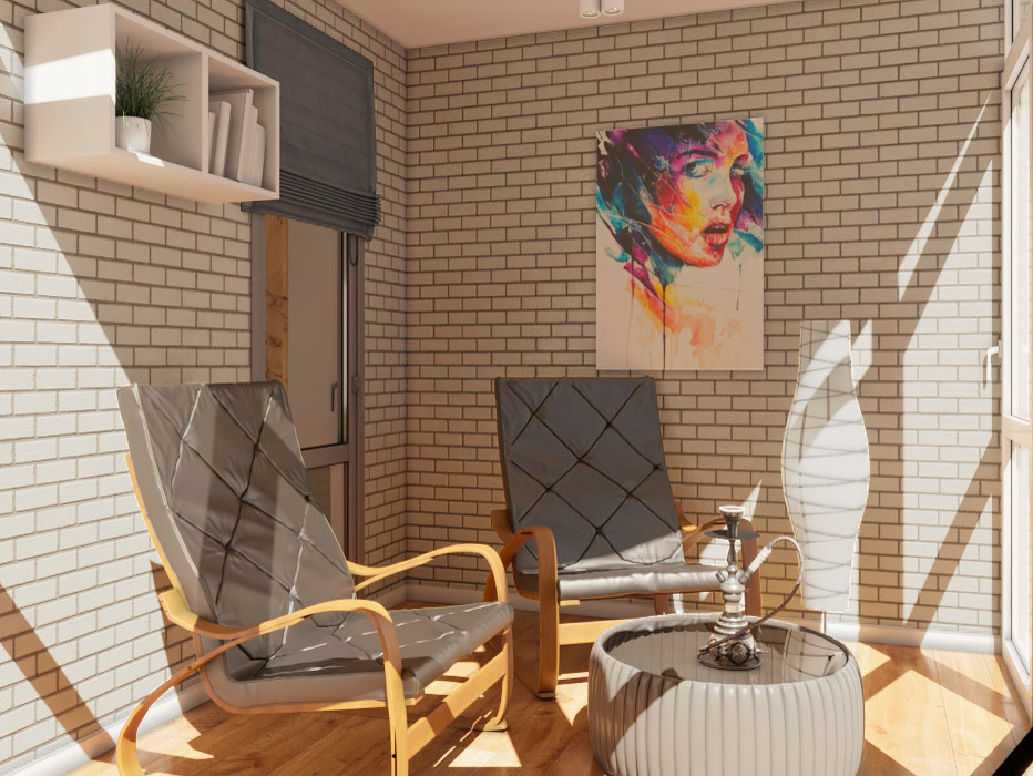 Дизайн интерьера квартиры в современном стиле в Екатеринбурге.