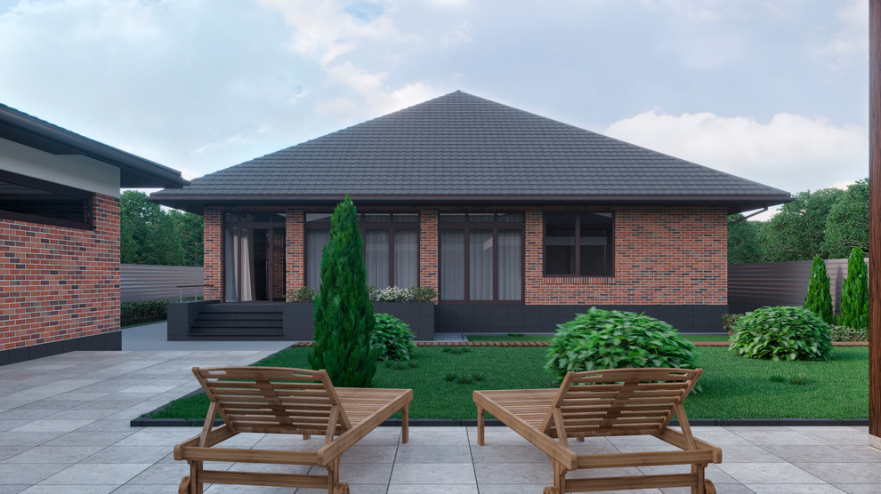 Частный дом с банным комплексом