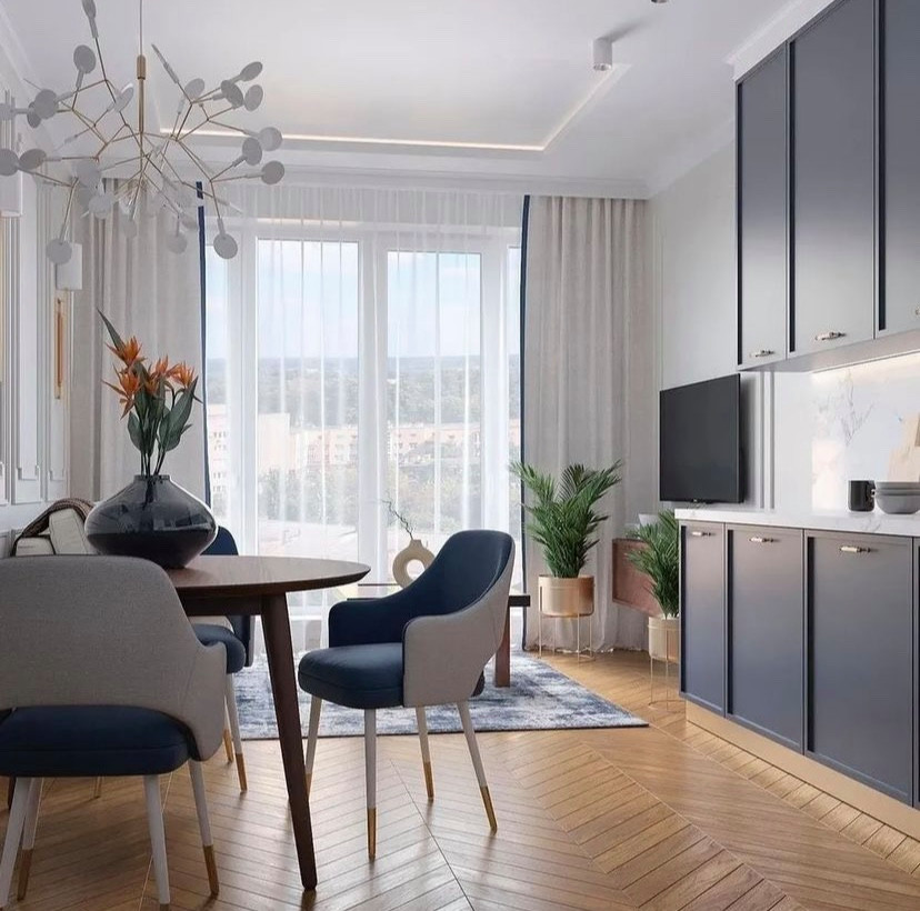 Обложка проекта: Кухонная зона.