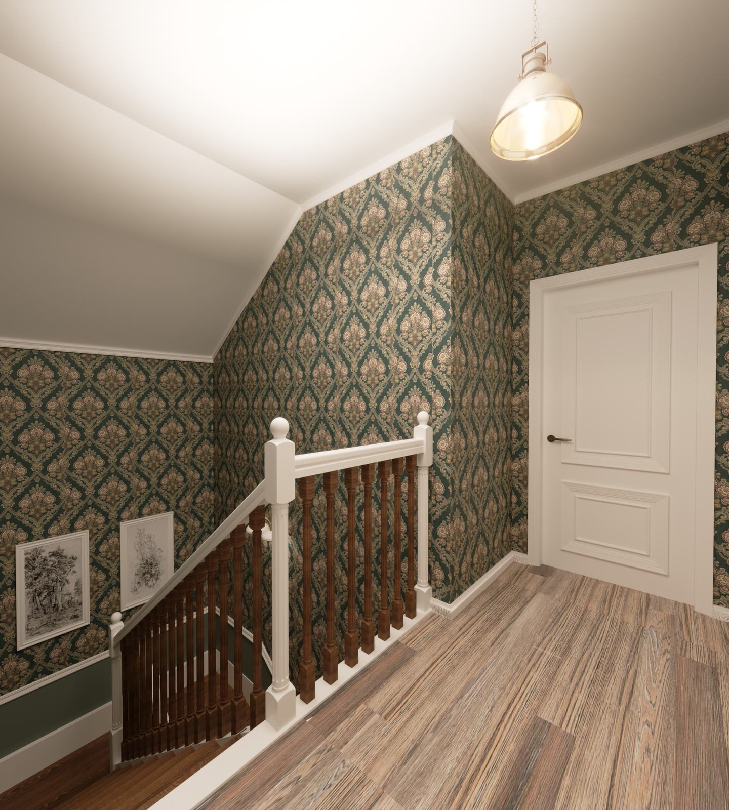 Дизайн проект загородного дома в английском стиле