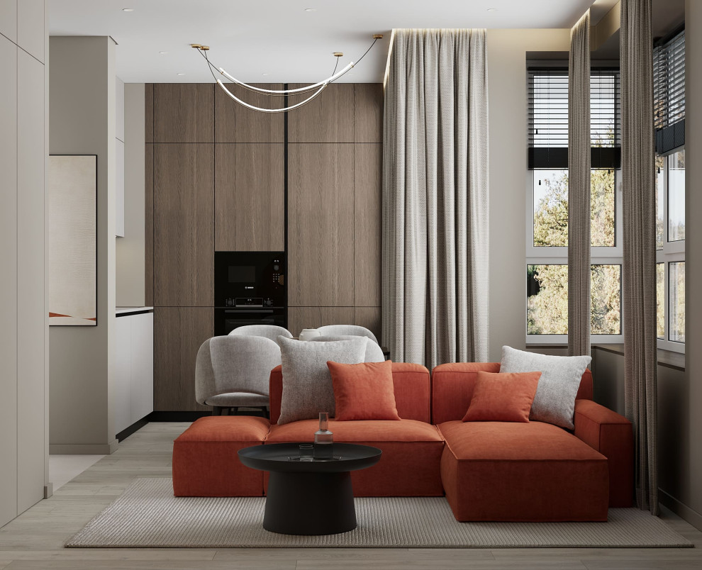 Дизайн-проект квартиры для сдачи на берегу Балтийского моря