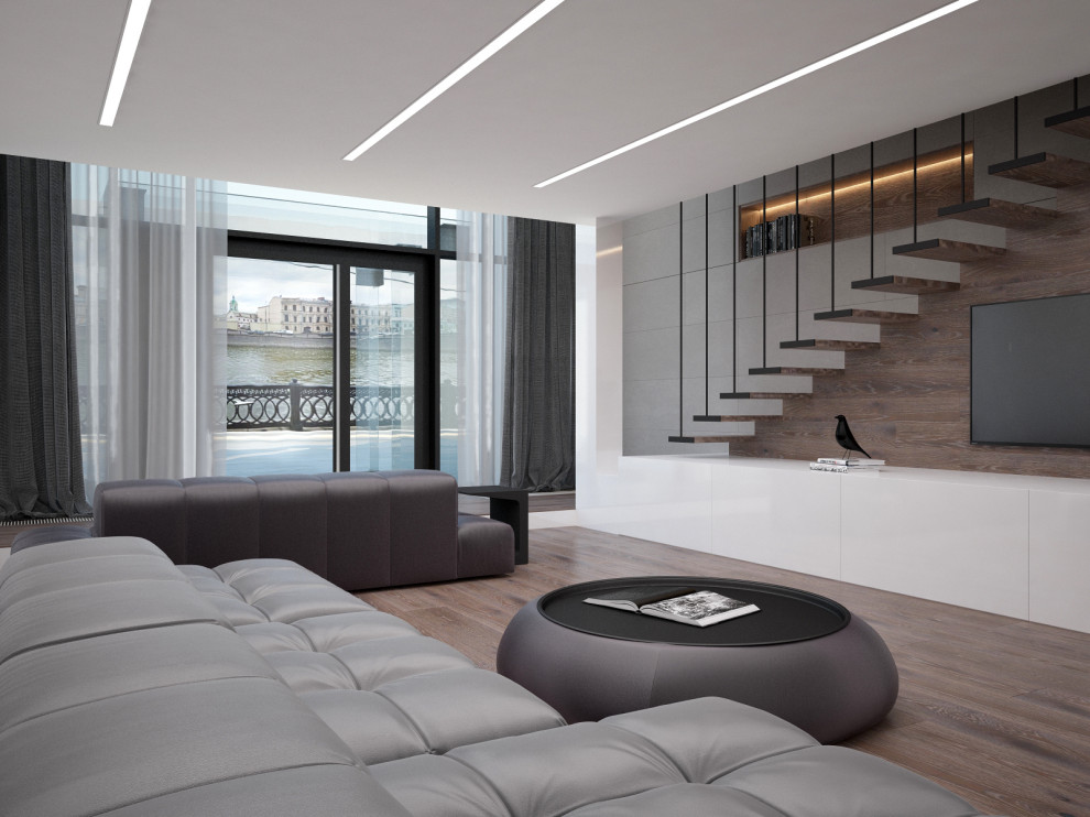 Обложка проекта: Апартаменты на Садовнической набережной