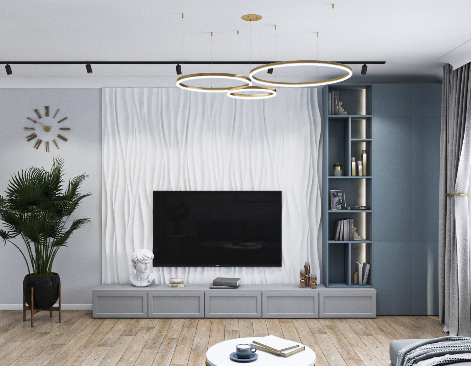 Готовый интерьер в частном доме г. Волгоград (Дизайн-проект)