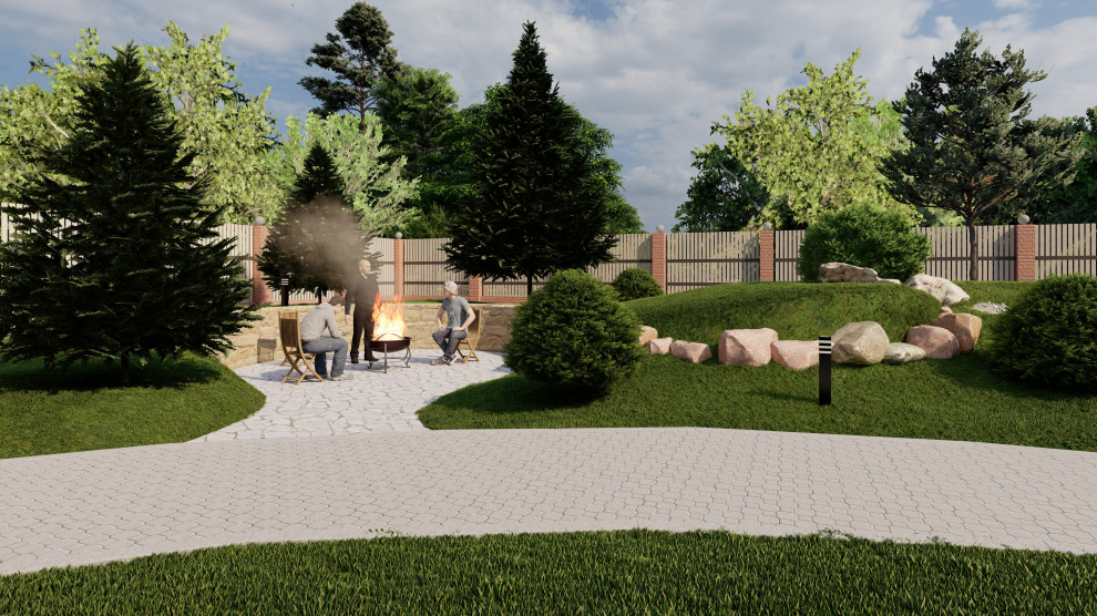 Визуализация частного участка