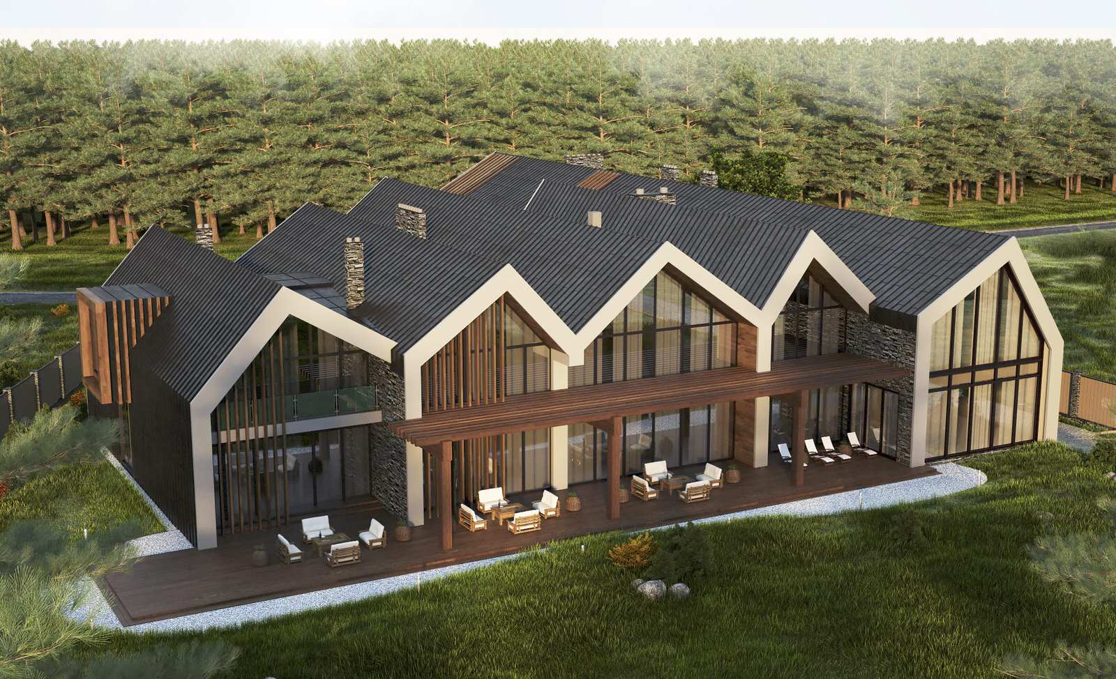 2016 г. Остекление REYNAERS на  Рублево-Успенском шоссе.