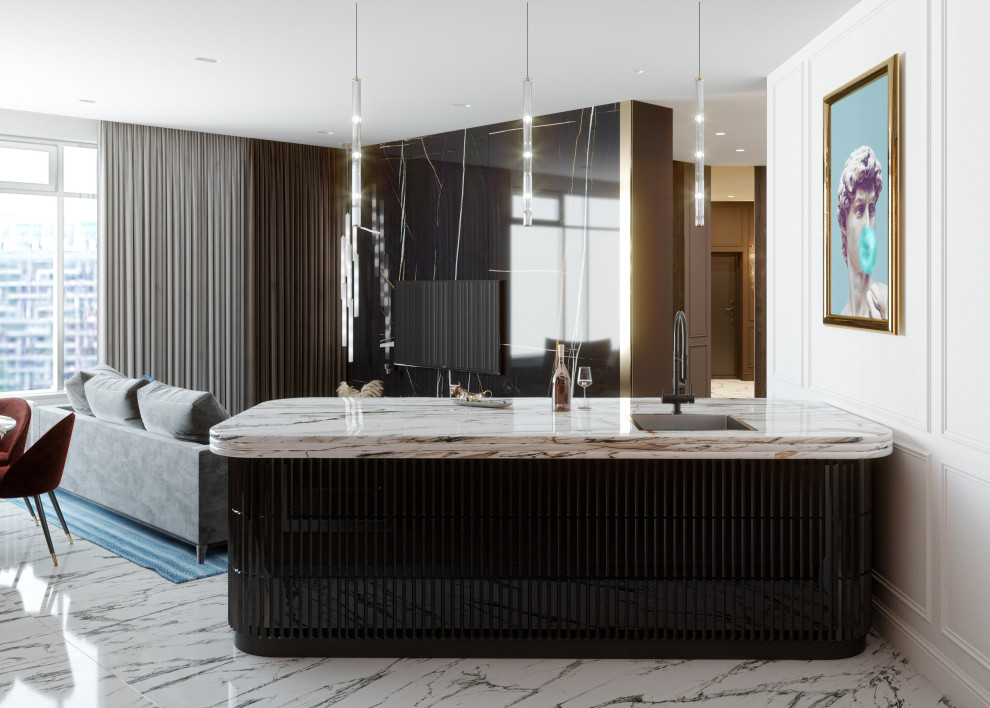 Дизайн-проект квартиры в Клубном доме Тихвин