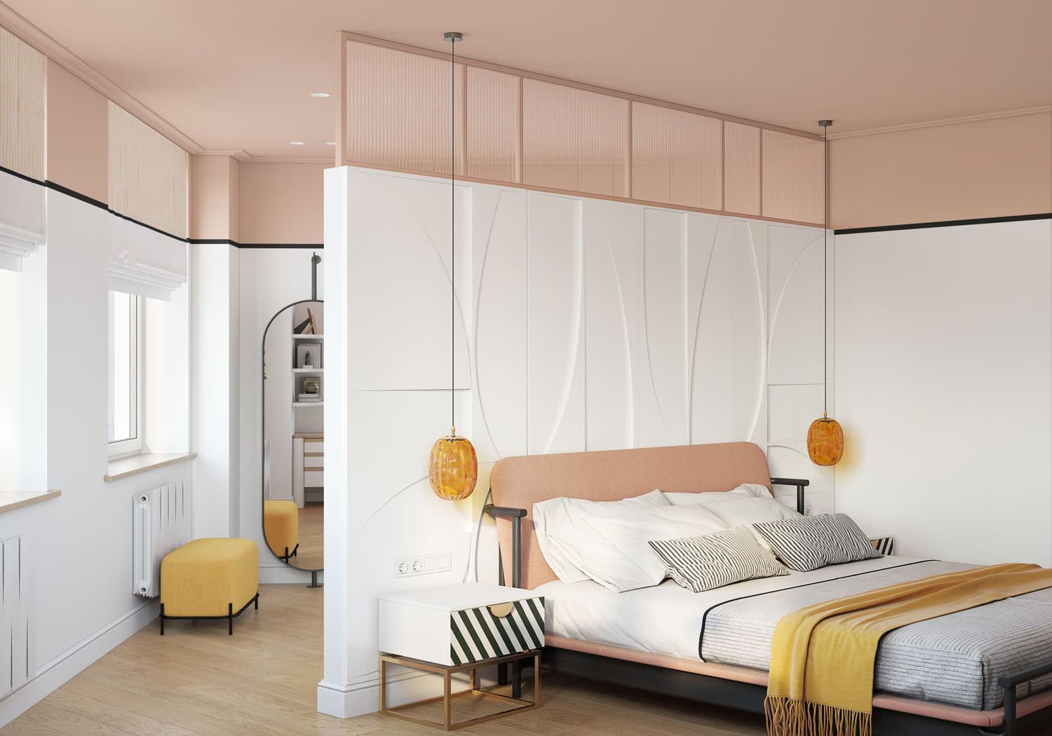 Дизайн интерьера двухуровневой квартиры в г. Раменское