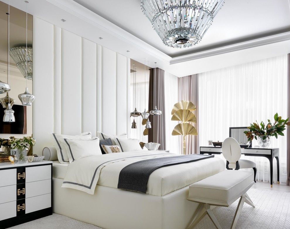 Elegance white apartment