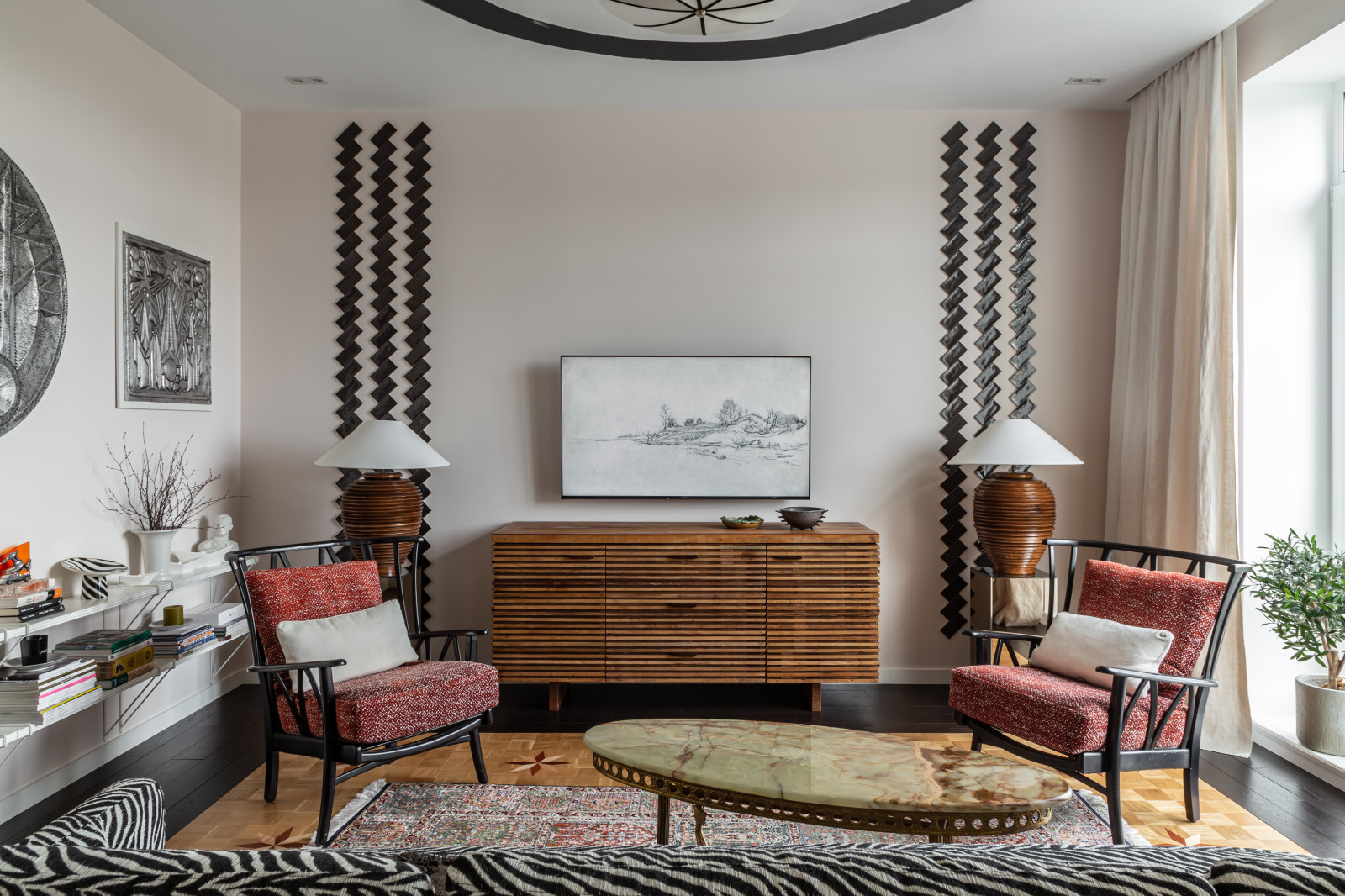 Обложка проекта: Квартира в ЖК "Солнечный", 128 кв.м.