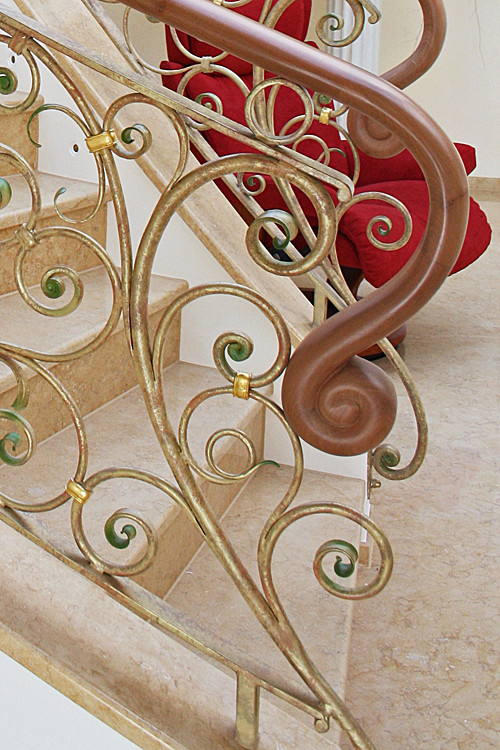 Кованые перила Жуковка