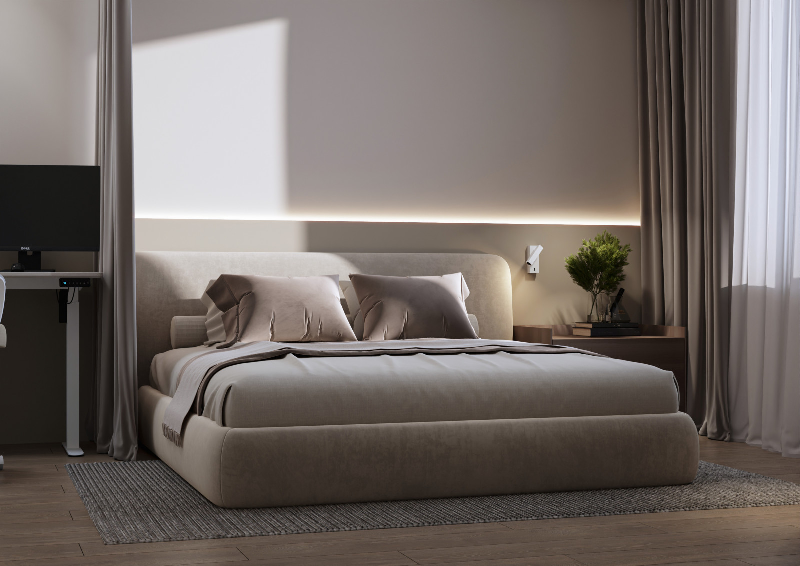 Апартаменты молодого мужчины