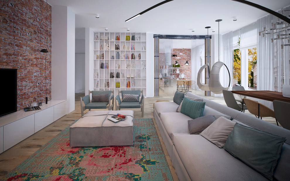 Обложка проекта: современный интерьер с элементами "Gipsy style"