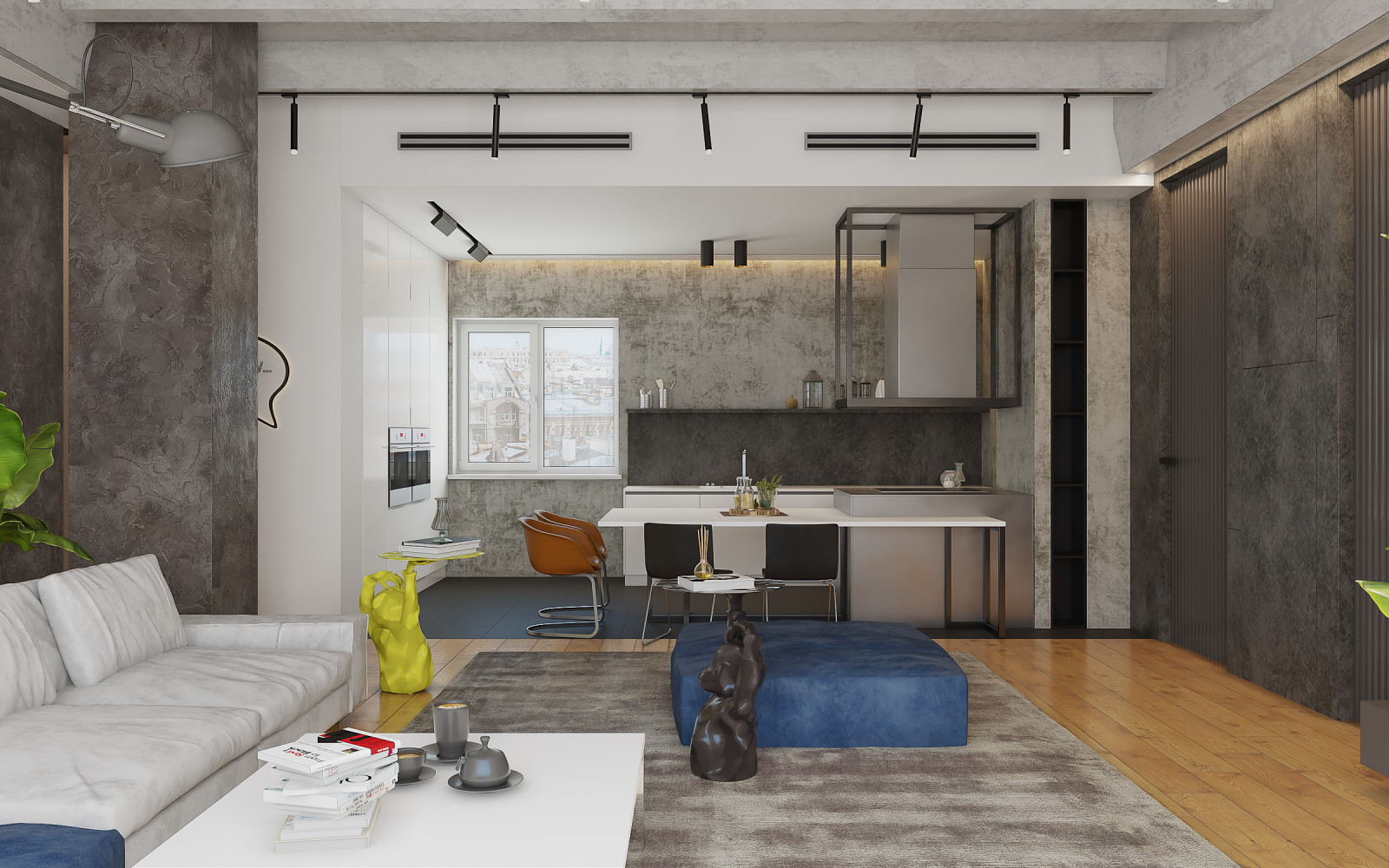 Учебная визуализация проекта студии cartelledesign.com