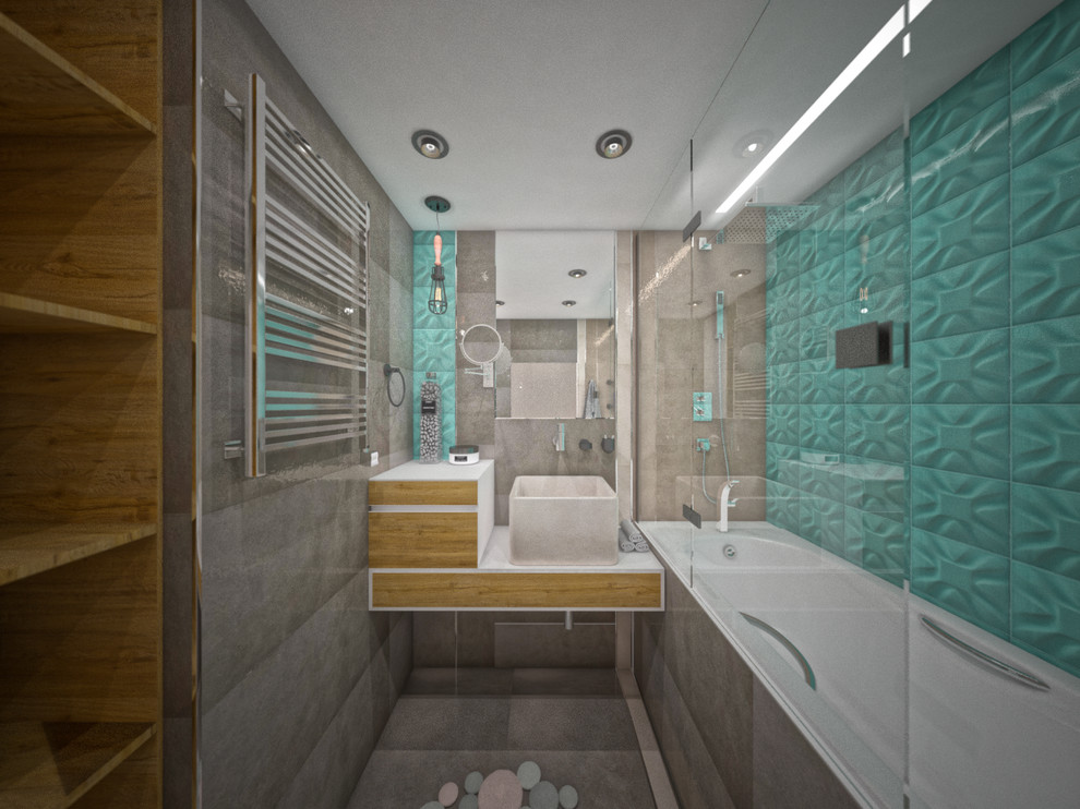 Ванная комната для молодой семьи