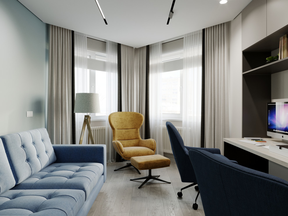 Проект оформления интерьера квартиры 90 кв.м