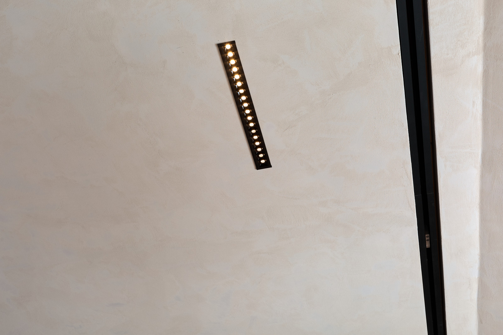 Спальня с прозрачной ванной