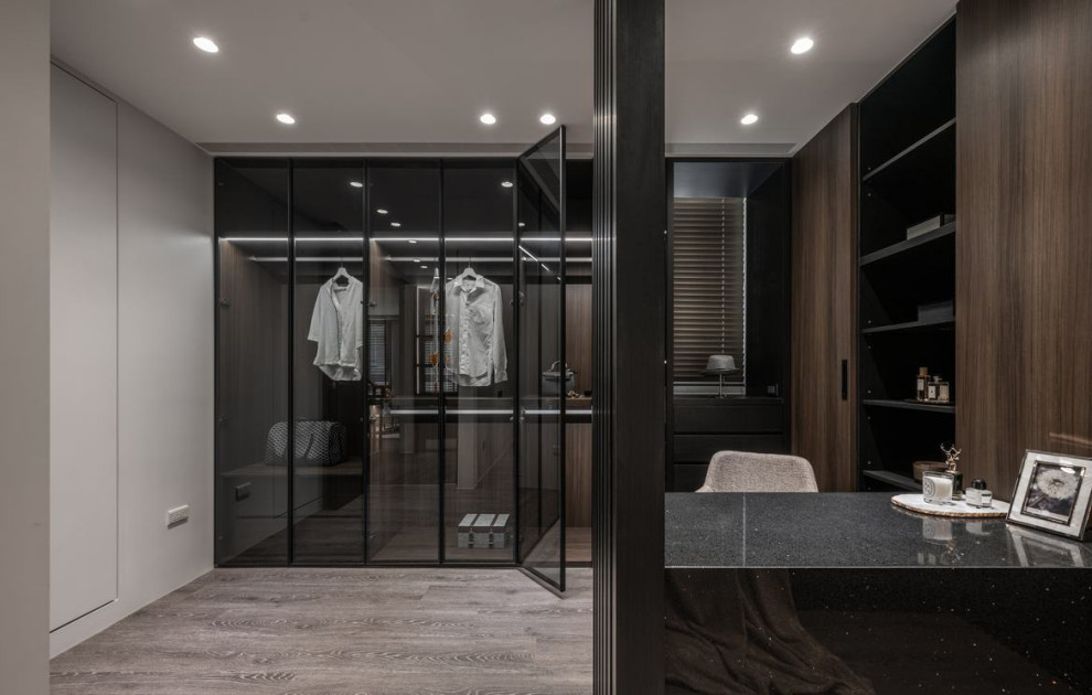 Бархатный уют темных оттенков в брутальном интерьере дома от L DESIGN