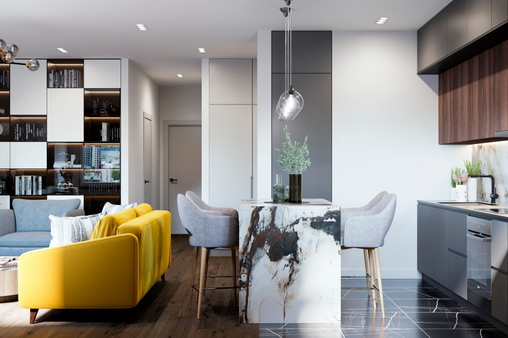 Кухня-гостиная