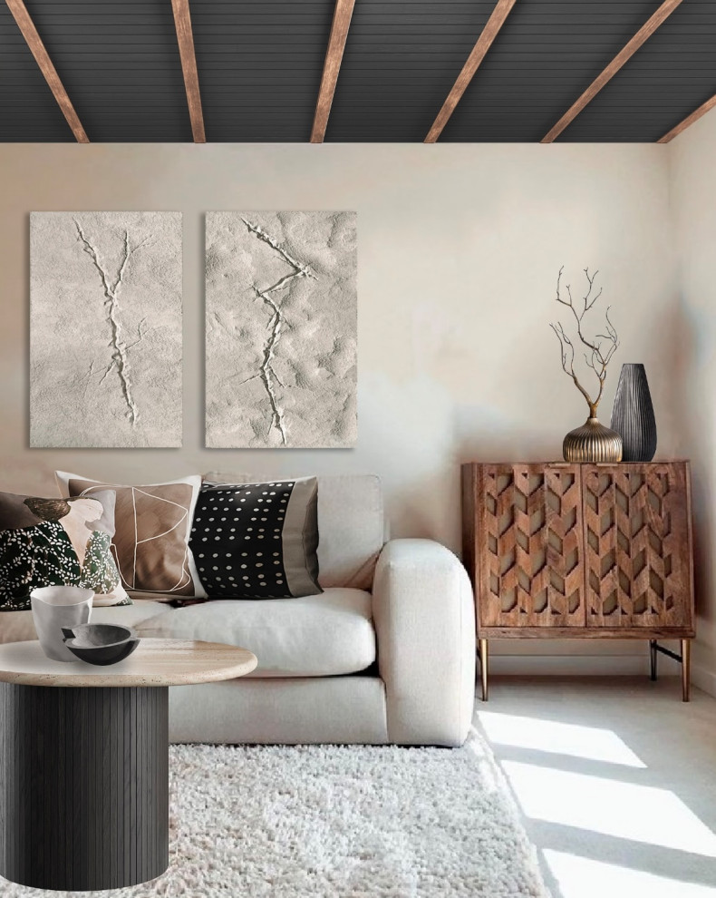 Обложка проекта: Гостиная в японском стиле ВАБИ САБИ