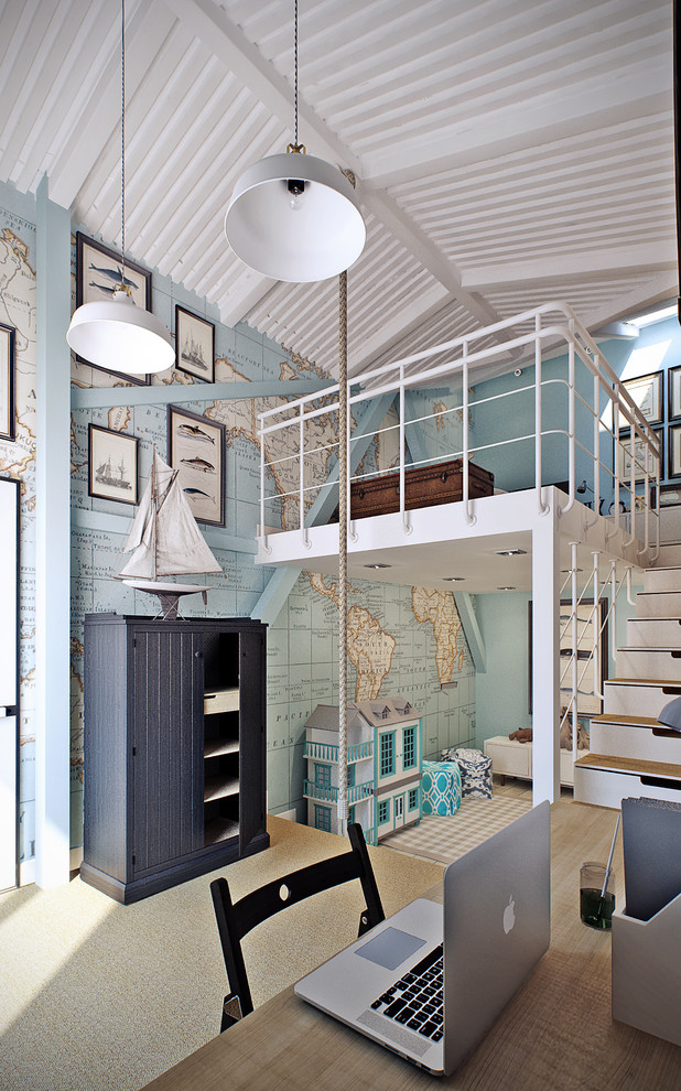 Квартира в скандинавском лофте