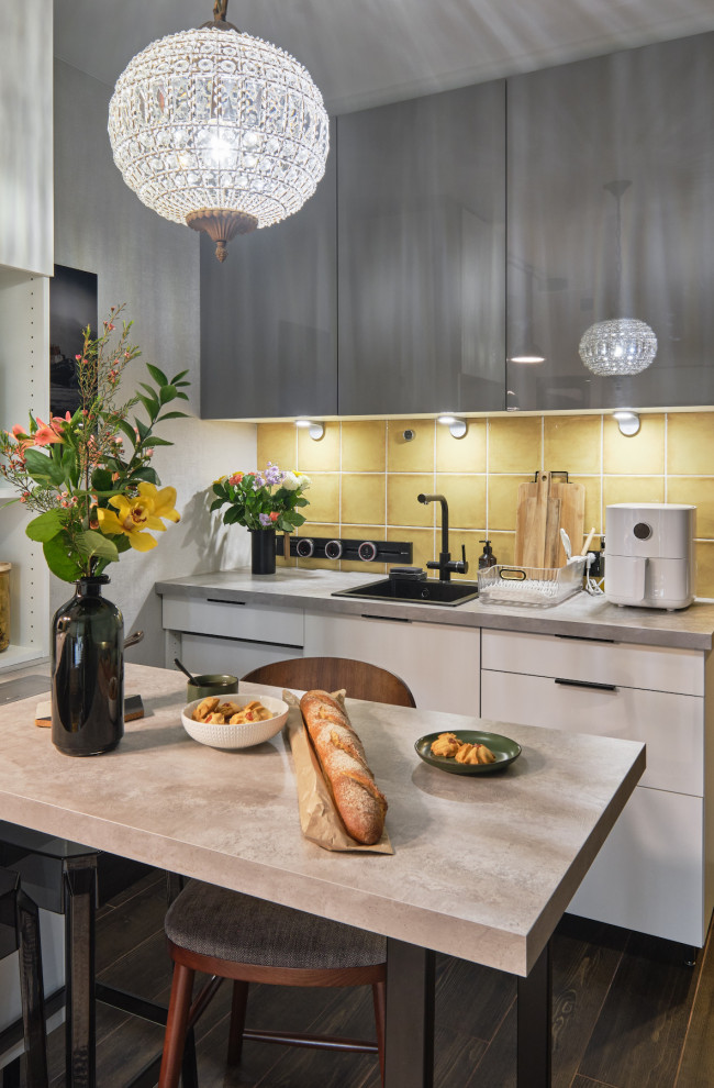 Интерьерная съёмка студии 19 кв.м. на Братиславской (Москва)