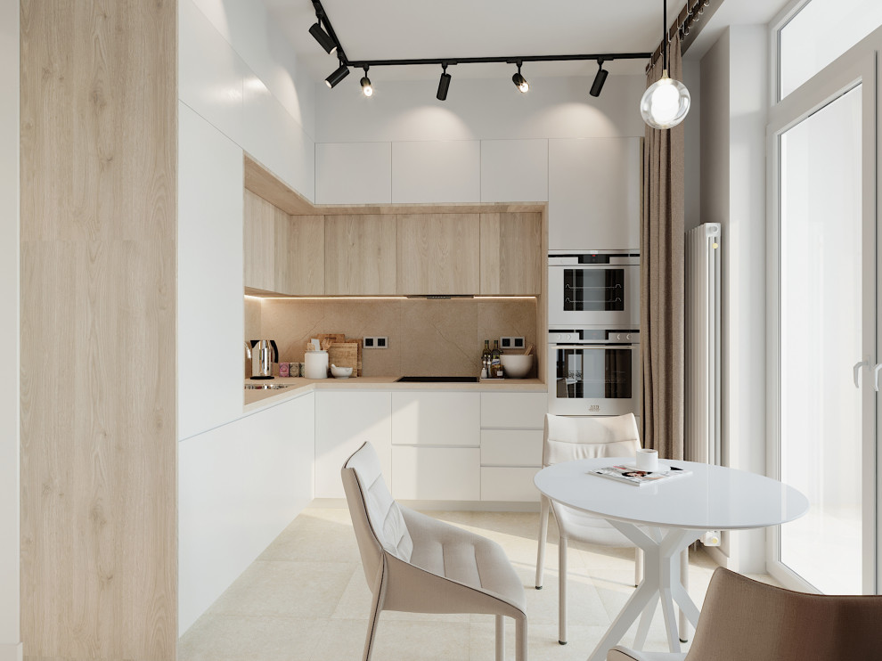 Современная городская квартира в ЭКОстиле