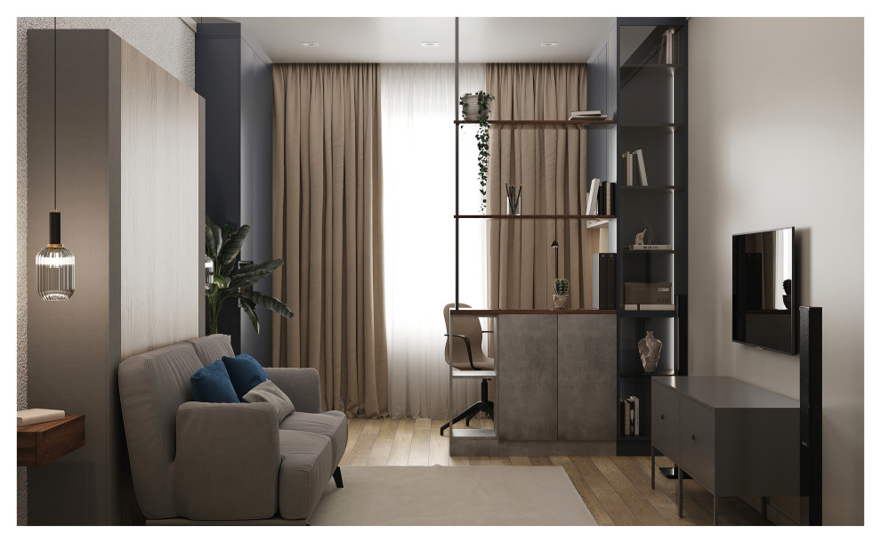 Гостевая спальня. Кабинет