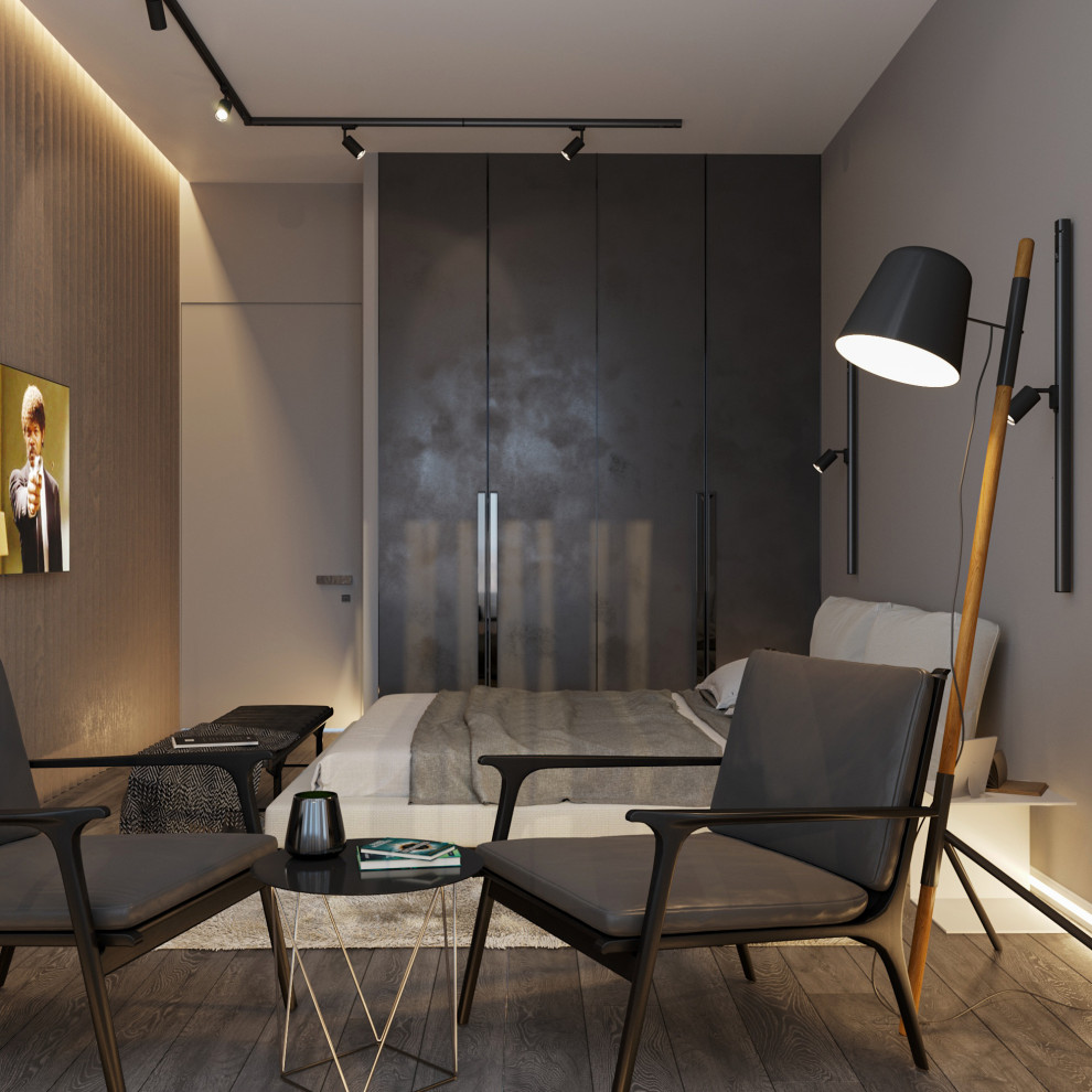 г. Москва, дизайн квартиры для холостяка