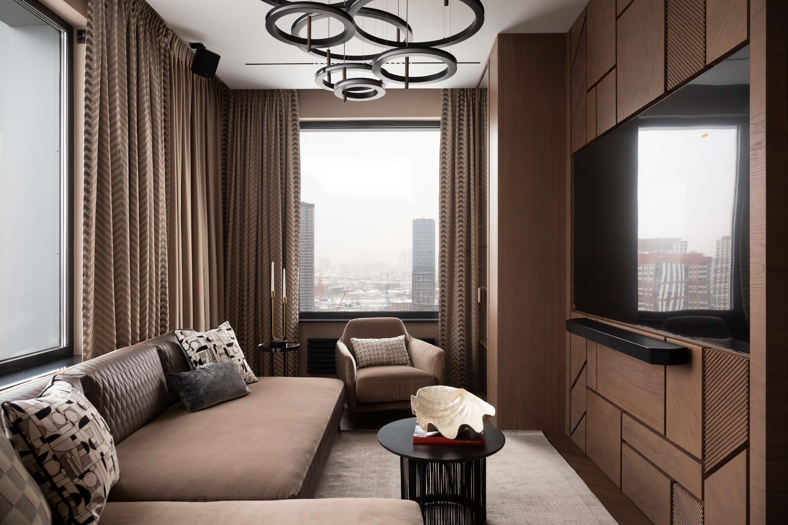 Современная квартира 100м. Публикация в MYDECOR