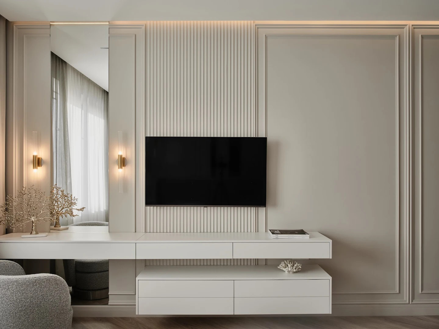 Реализация дизайна-проекта спальни в ЖК "Дом на Дачной "