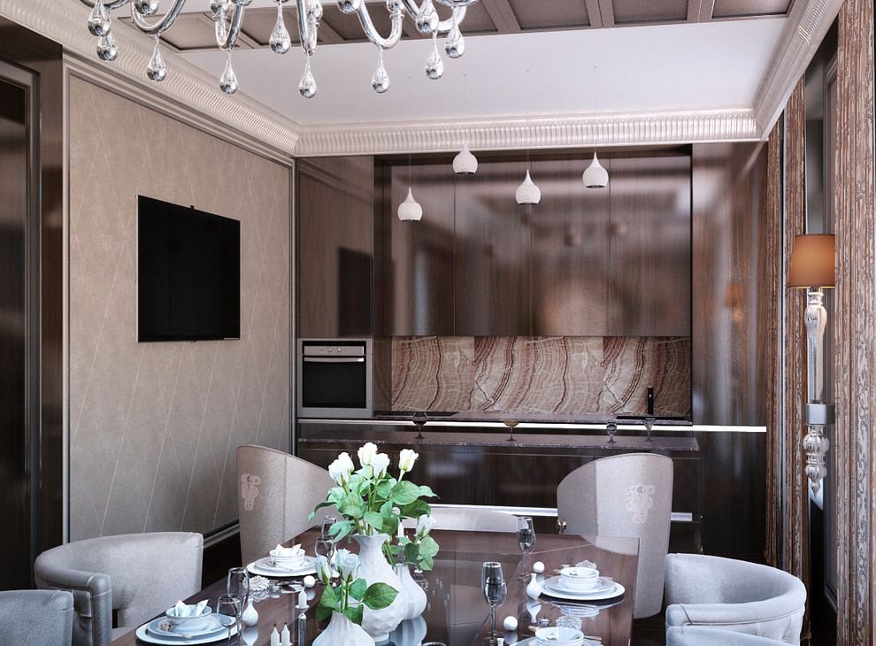 гостиная в стиле арт деко