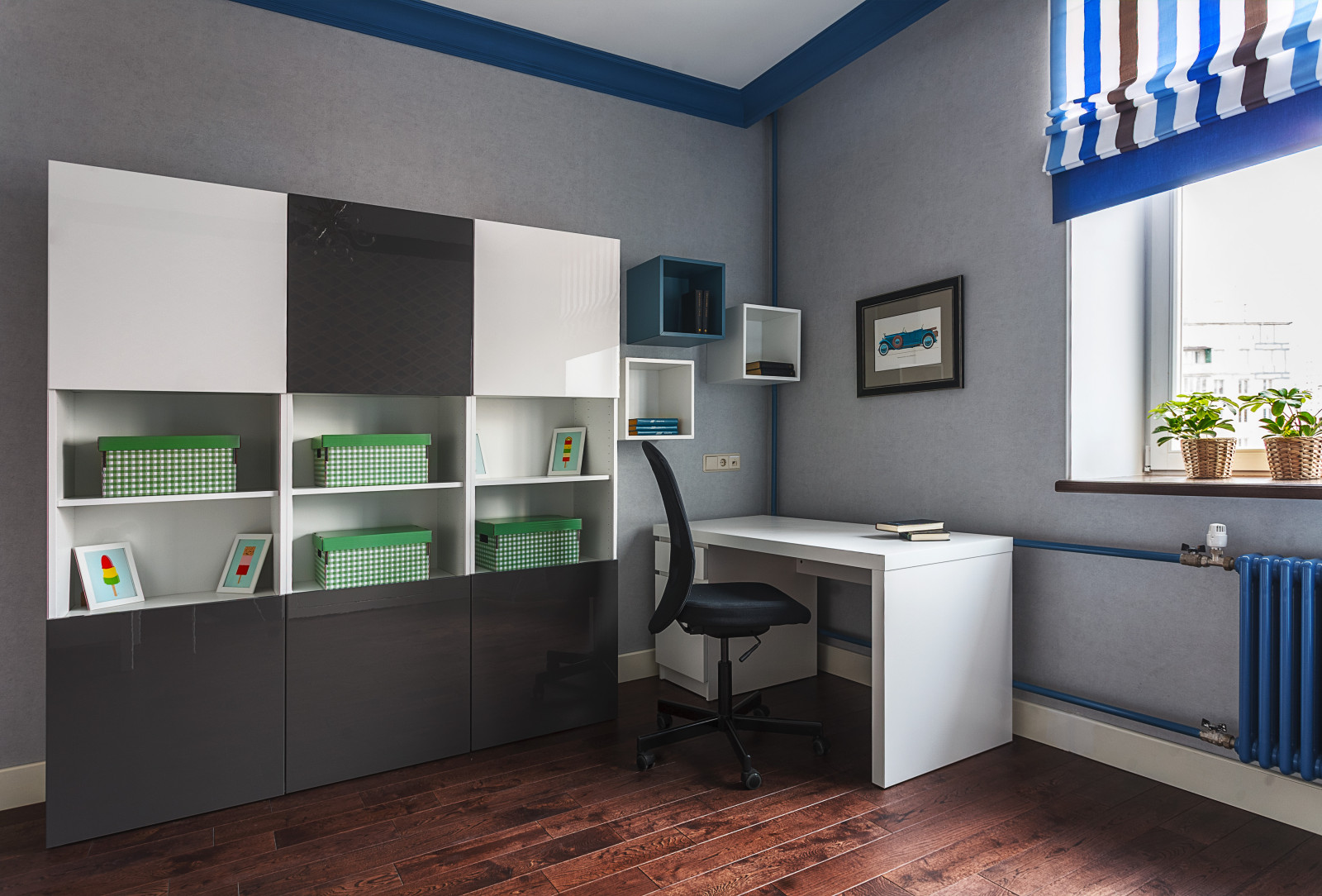 Calm,Cute and Colorful.