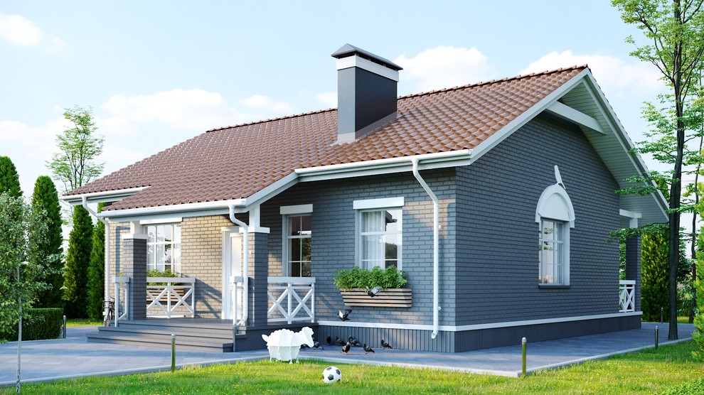 Типовые проекты домов для коттеджного поселка "Летний берег"