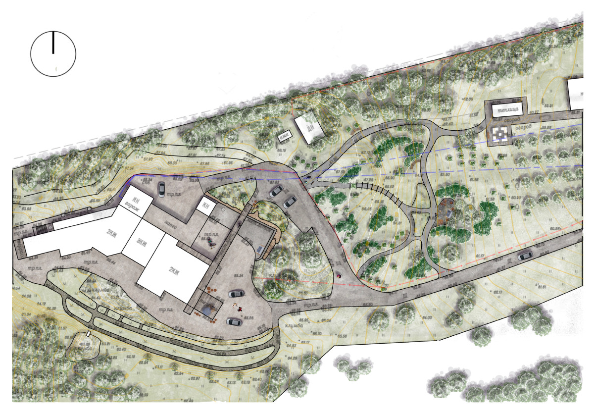 Проект частной территории