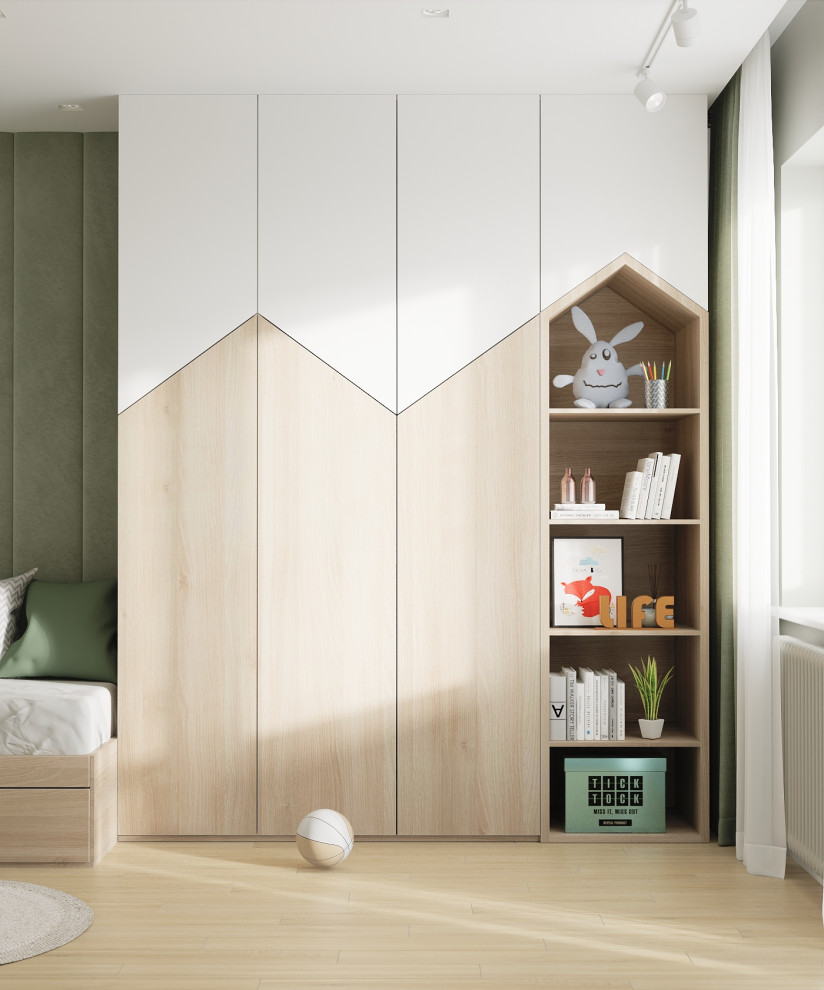 Современный таунхаус в теплой бежевой гамме