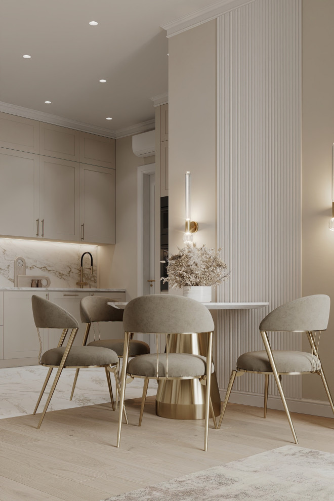 Дизайн и ремонт квартиры в ЖК Сердце Столицы - Поэзия неоклассики